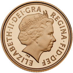 Pre-Owned 2007 UK Half Sovereign Proof Gold Coin