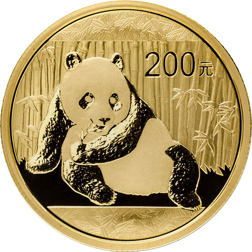 Pre-Owned 2015 Chinese Panda 1oz Gold Coin