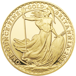Pre-Owned 2002 UK Britannia Proof Design 1oz Gold Coin