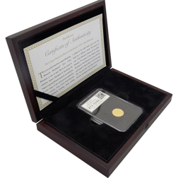 Pre-Owned 2015 UK Britannia Longest Reigning Monarch Date Stamp 1/10oz Gold Coin