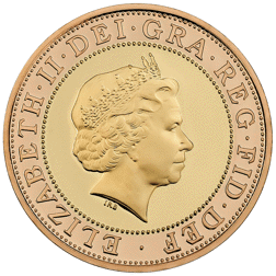 Pre-Owned 1999 UK Rugby World Cup Gold £2 Coin