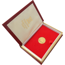 Pre-Owned 1982 Isle of Man Half Sovereign Gold Coin