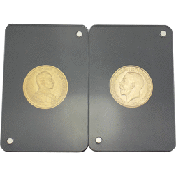 Pre-Owned 1914 King George V Gold Sovereign & Kaiser Wilhelm II 20 Mark Gold Coin Set
