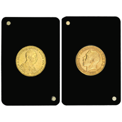 Pre-Owned 1914 King George V Gold Sovereign and Kaiser Wilhelm II 20 Mark Gold Coin Set