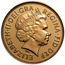 Pre-Owned 2012 UK Quarter Sovereign Proof Gold Coin