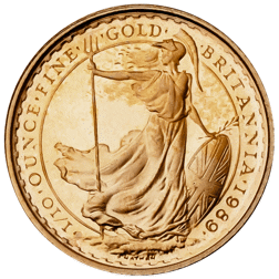 Pre-Owned 1989 UK Britannia 1/10oz Proof Gold Coin
