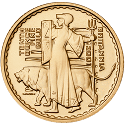 Pre-Owned 2001 UK Britannia 1/10oz Proof Gold Coin