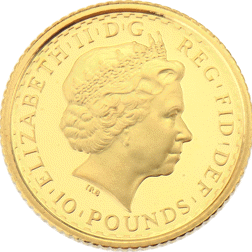 Pre-Owned 2005 UK Britannia 1/10oz Proof Gold Coin