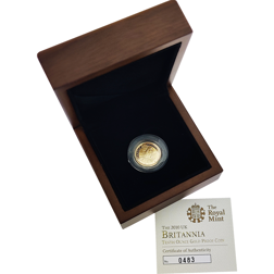 Pre-Owned 2010 UK Britannia 1/10oz Proof Gold Coin