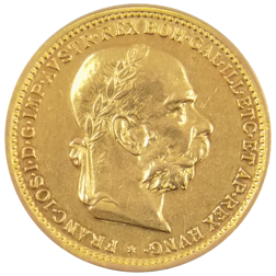 Pre-Owned 1899 Austrian 20 Corona Gold Coin