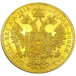 Pre-Owned 1915 Austrian 1 Ducat Gold Coin