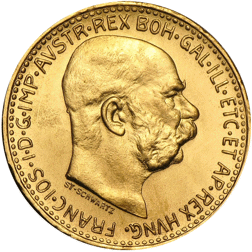 Pre-Owned Austrian 10 Corona Gold Coin - Mixed Dates