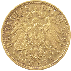 Pre-Owned German 10 Mark Gold Coin - Mixed Dates