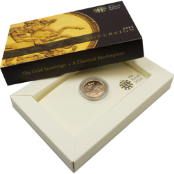 Pre-Owned 2011 UK Full Sovereign Gold Coin - Boxed