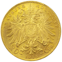 Pre-Owned Austrian 20 Corona Gold Coin - Mixed Dates