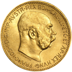 Pre-Owned Austrian 20 Corona Gold Coin - Mixed Dates