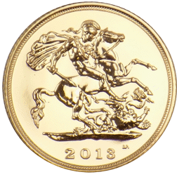 Pre-Owned 2013 UK Half Sovereign Gold Coin - Boxed