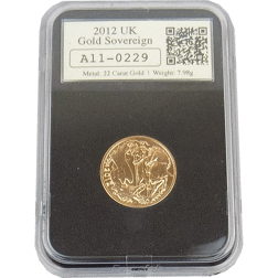 Pre-Owned 2012 UK Full Sovereign Gold Coin - Boxed & Certificated | Out ...