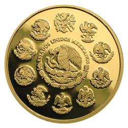 Pre-Owned Mexican Libertad Proof Design 1/4oz Gold Coin - Mixed Dates