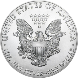 USA Eagle 1oz Silver Coin Type I and II - Mixed Dates