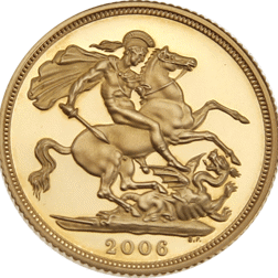 Proof Full Sovereign Gold Coin - 2006 - 2011