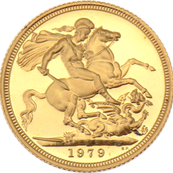 Proof Full Sovereign Gold Coin - 1979 - 1988