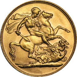 UK Full Sovereign Gold Coin Edward VII 1902-1910