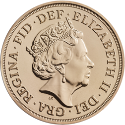 UK Full Sovereign Gold Coin Elizabeth II 2016-2021