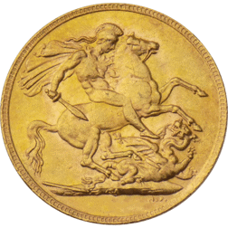 UK Full Sovereign Gold Coin George V 1911-1932