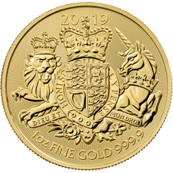 Royal Mint Coat of Arms 1oz Gold Coin