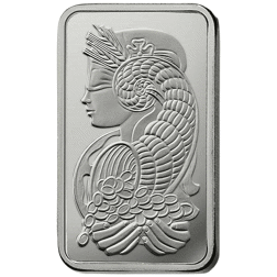 Pre-Owned PAMP Suisse Fortuna 1g Palladium Bar - Certificated