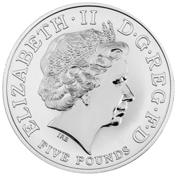 Pre-Owned 2004 UK Entente Cordiale Crown Piedfort Proof Platinum Coin
