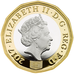 Pre-Owned 2017 UK Nations of the Crown £1 Proof Platinum Coin - VAT Free
