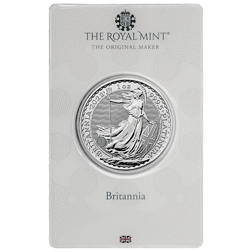 Pre-Owned 2022 Britannia 1oz Platinum Coin - Carded - VAT Free