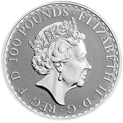 Pre-Owned UK Queen Elizabeth II Britannia 1oz Platinum Coin - Mixed Dates - VAT Free