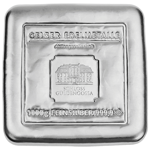 Pre-Owned Geiger Edelmetalle 1kg Silver Bar | Pre-Owned | Atkinsons Bullion