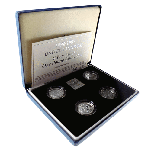 James Bond Silver Proof Roger Moore Coin Set The Perth Mint | 007Store