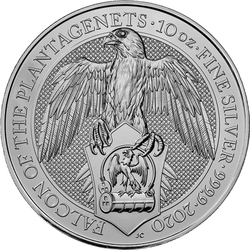 Pre-Owned 2020 UK Queen's Beasts The Falcon Of The