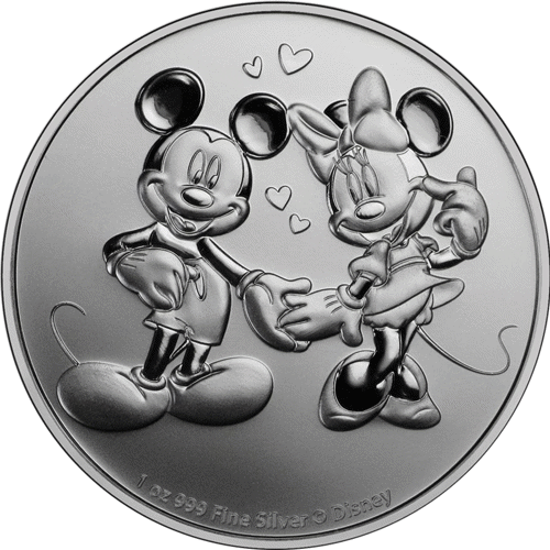 原 ニウエ銀貨セット ディズニープリンセス 1oz FineSv 2020年