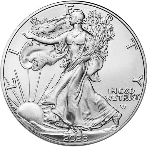 2023 USA Eagle 1oz Silver Coin 1oz Silver Coins Atkinsons Bullion