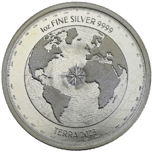 2020 Tokelau 1 oz Silver $5 Terra (Prooflike) | eBay