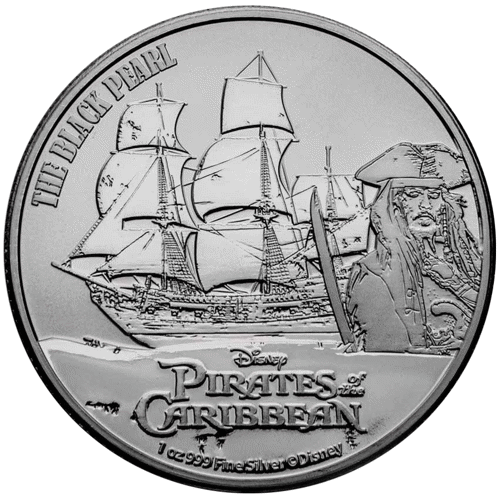 Pre-Owned 2021 Niue Pirates of the Caribbean The Black Pearl