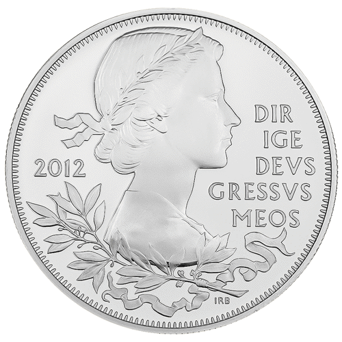 Pre-Owned 2012 UK Queen Elizabeth II Diamond Jubilee £5 Proof