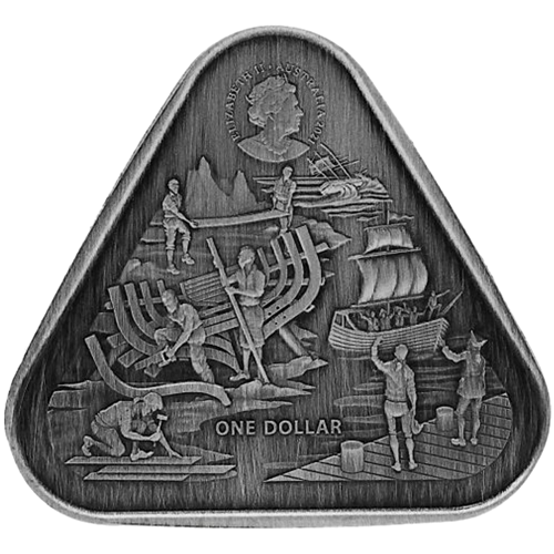 Pre-Owned 2021 Royal Australian Mint Shipwrecks Zeewijk