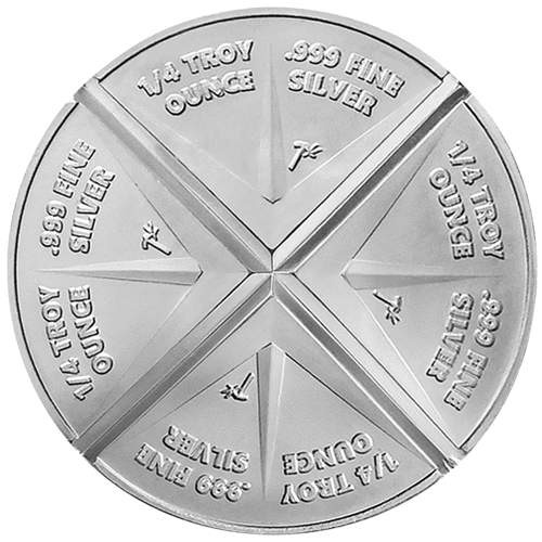SilverTowne Mint Divisible 1oz Silver Round | 1oz Silver Coins ...