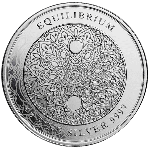 Pre-Owned 2023 Niue Equilibrium 1oz Silver Coin - VAT Free | Pre