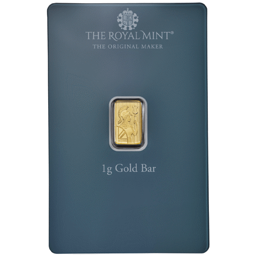 Best Value 1g Gold Bullion Minted Bar | The Royal Mint