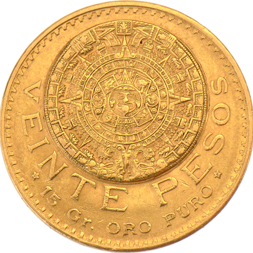 Pre-Owned 1919 Mexican 20 Peso Gold Coin | Out Of Stock | Atkinsons Bullion