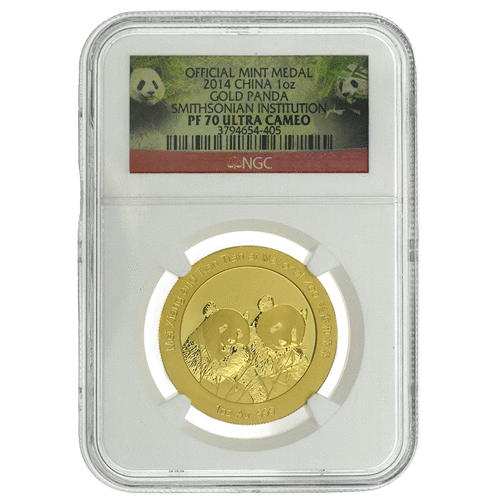 Pre-Owned 2014 Chinese Panda 'Smithsonian 40th Anniversary Pre-Owned 2014 Chinese Panda 'Smithsonian 40th Anniversary