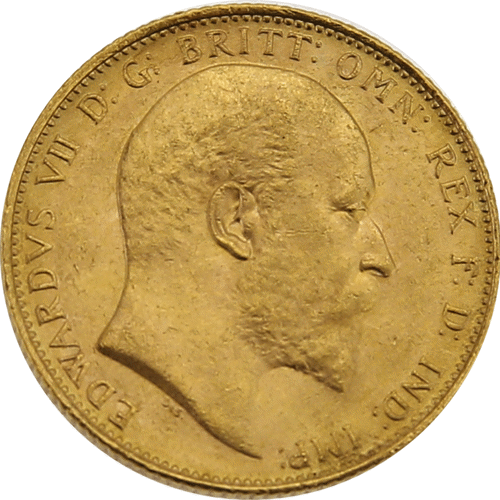 Pre-Owned 1907 Melbourne Mint Edward VII Full Sovereign Gold Coin | Out Of  Stock | Atkinsons Bullion